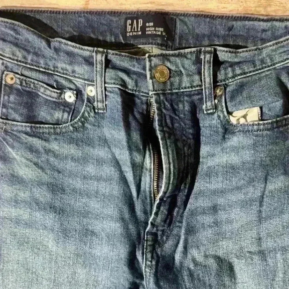 GAP High Rise Vintage Slim denim jeans Women’s Size 6/28 - Picture 3 of 4